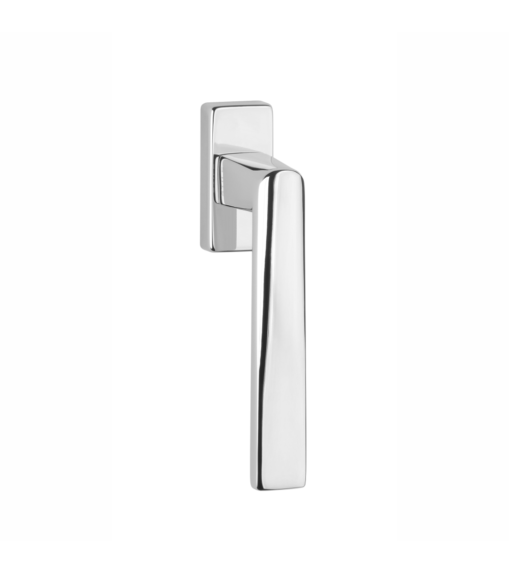 Polished chrome ADANA window handle design handle