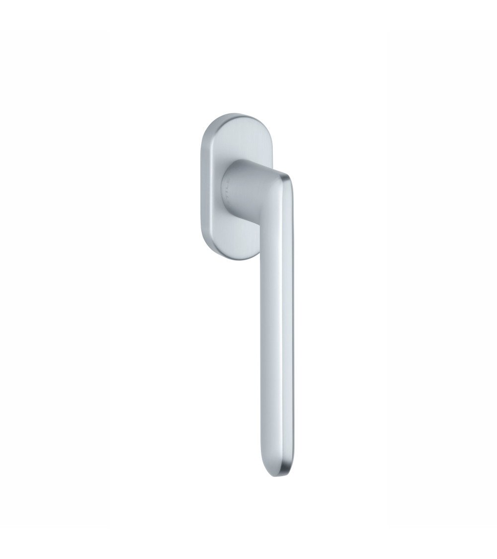 Satin chrome AVA window handle designer handle