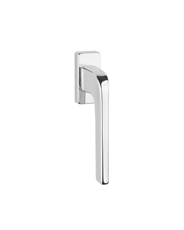 Polished chrome NAKA window handle design handle