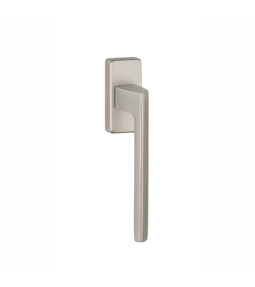 Satin nickel OGA window handle designer handle