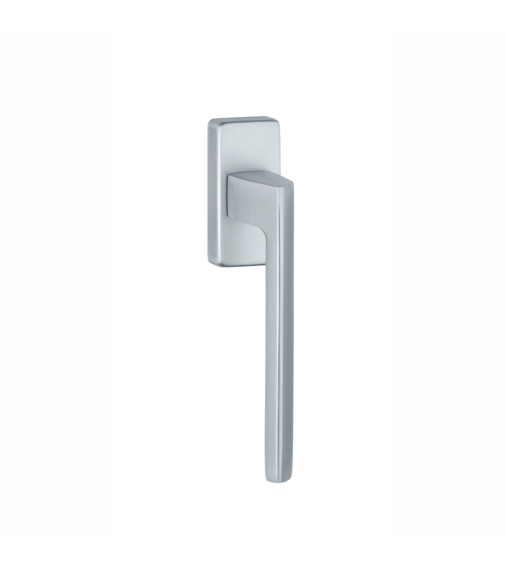 Satin chrome OGA window handle designer handle