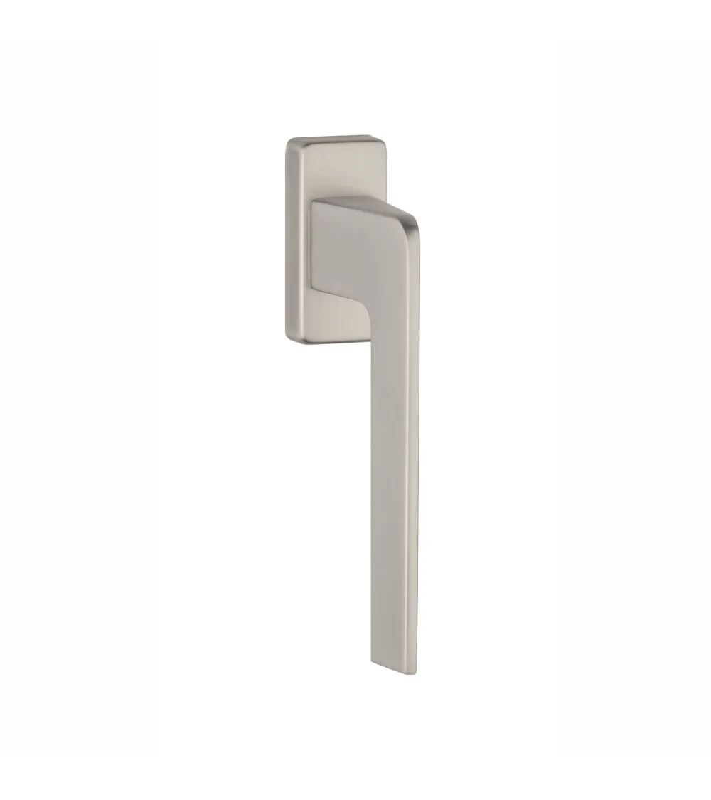 Satin nickel OMA window handle design handle