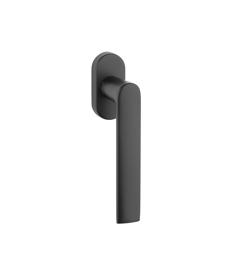 Black REWA window handle design handle