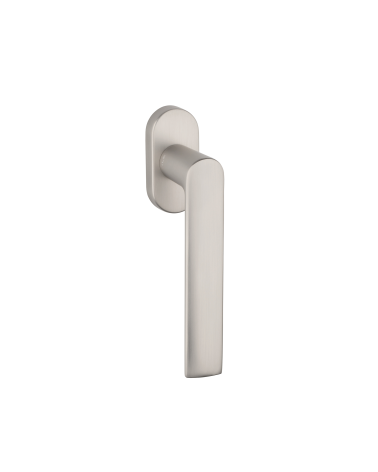 Satin nickel REWA window handle design handle