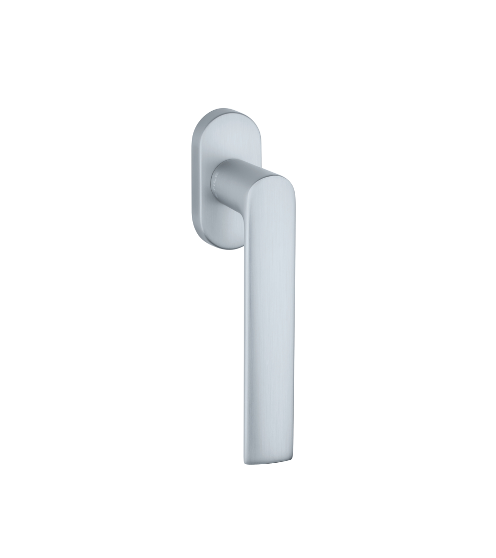 Satin chrome REWA window handle design handle