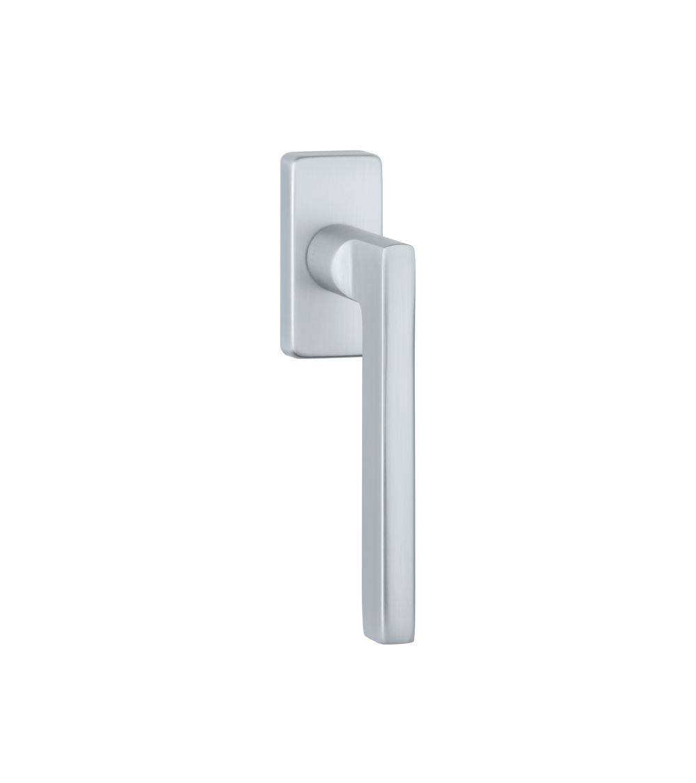 Satin chrome SIRA window handle design handle