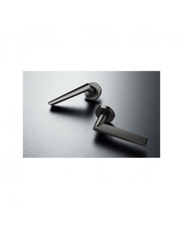 Black Arrow door handle design hardware placed on a background