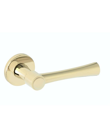 Madlen polished gold door handle design handle