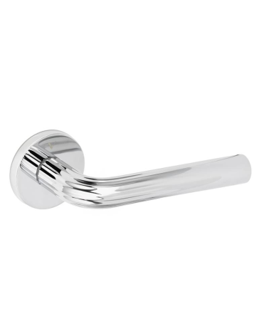 Chrome Frella door handle designer handle