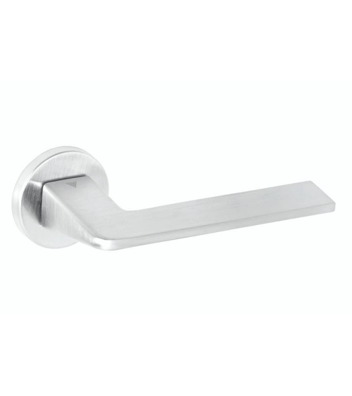 Brushed chrome Vava door handle design handle