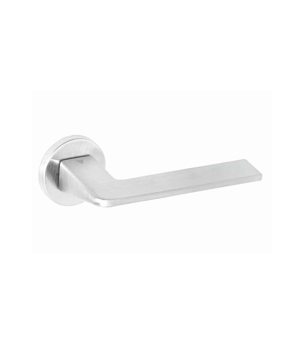 Brushed chrome Vava door handle design handle