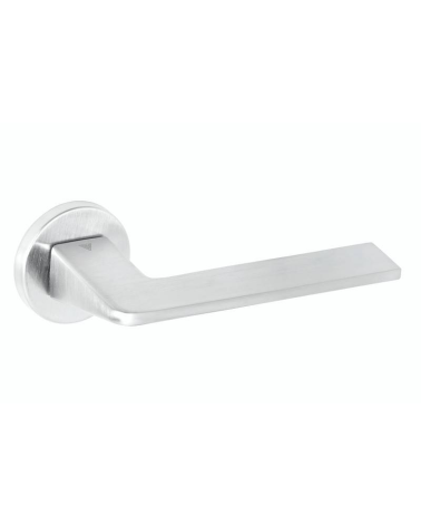 Brushed chrome Vava door handle design handle