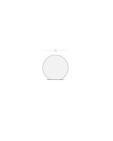 ODETE furniture knob with legend