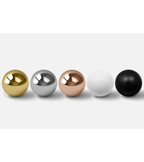 White ODETE furniture knob design handle