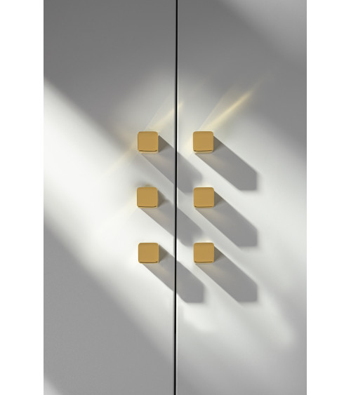 Brass ODETE furniture knob LANA S design handle