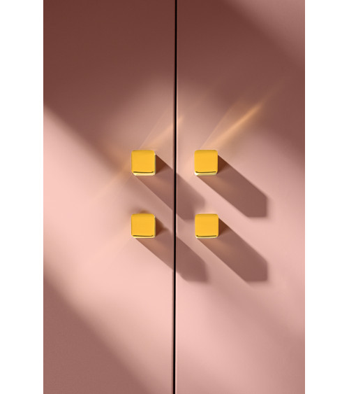 Brass ODETE furniture knob LANA S design handle