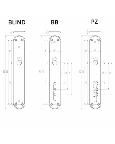 Chrome-plated iron door knob 1018