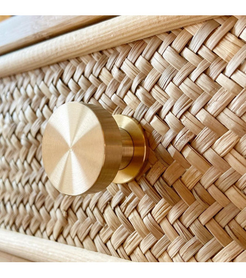 Brass furniture knob 01 designer handle