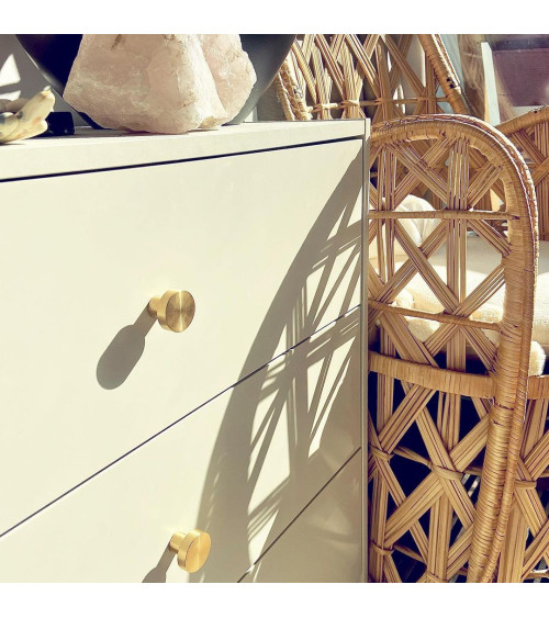 Brass furniture knob 01 designer handle