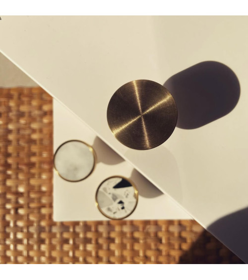 Brass furniture knob 01 designer handle