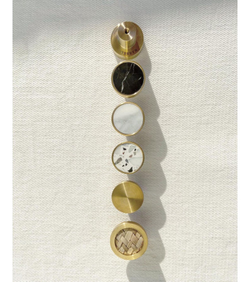 Brass furniture knob 01 designer handle