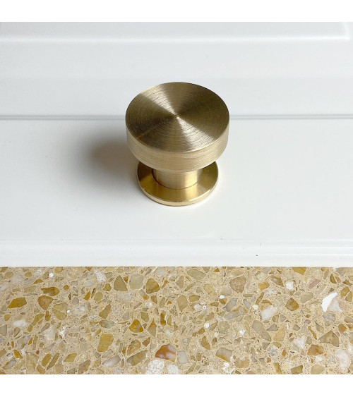 Brass furniture knob 01 designer handle