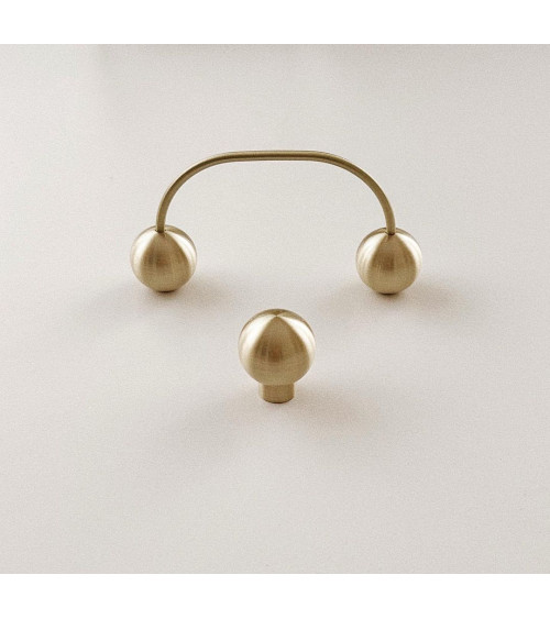 Ball brass cabinet knob design handle