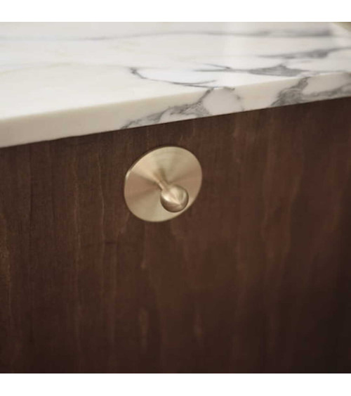 Ball brass cabinet knob design handle