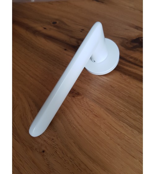 White Spark designer door handle