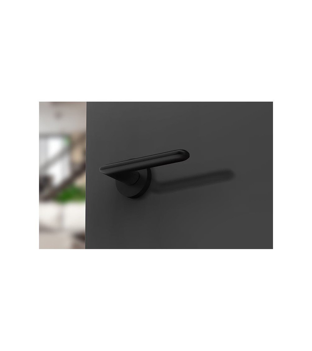 Black Spark designer door handle