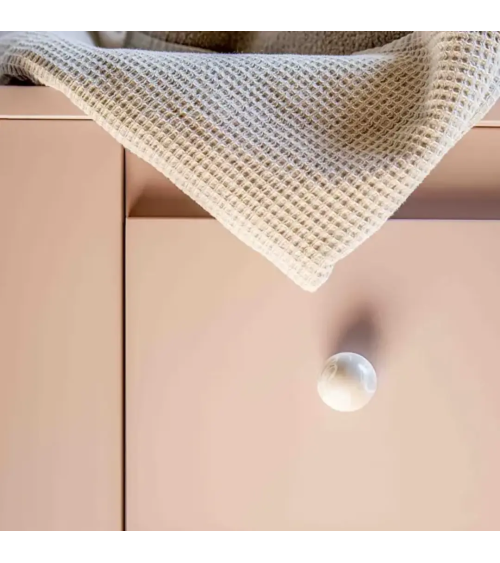 Grey beech wood furniture knob design handle