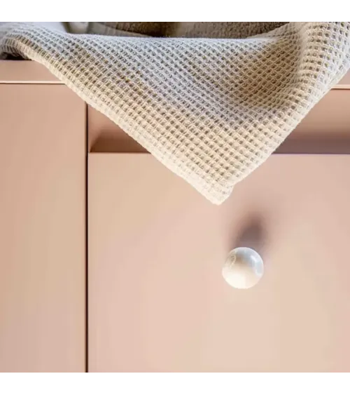 Grey beech wood furniture knob design handle