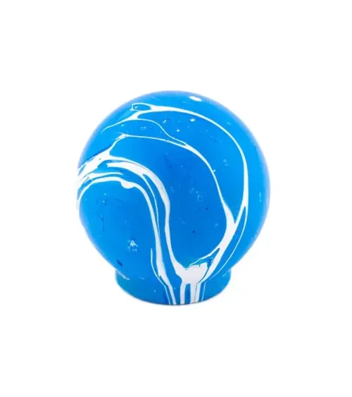 Azure Blue beech wood furniture knob designer handle