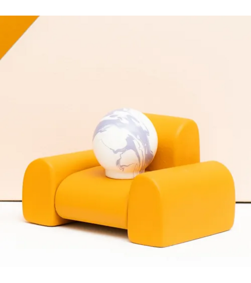 Lavender beech wood furniture knob design handle