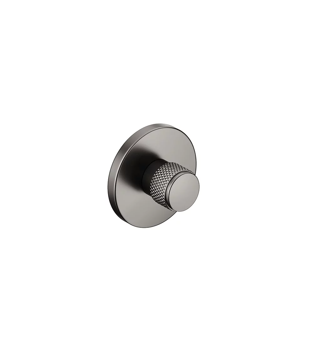 Graphite textured rosette Time design handle