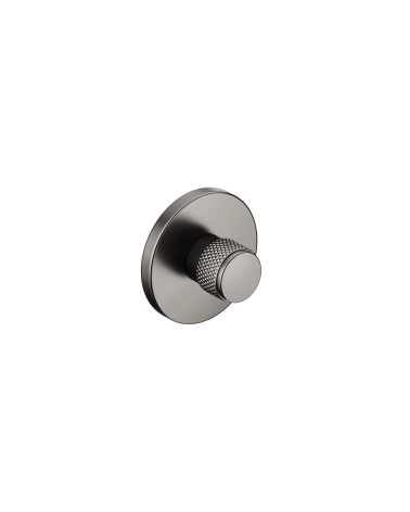 Graphite textured rosette Time design handle