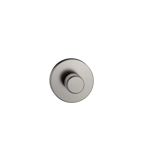 Graphite textured rosette Time design handle