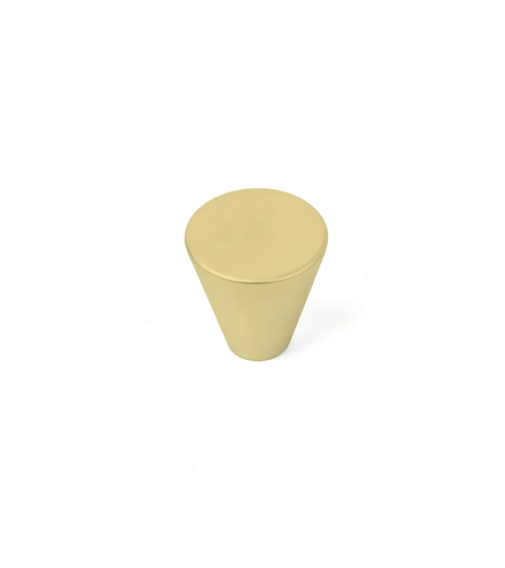 AMBIENT matt gold furniture knob design handle
