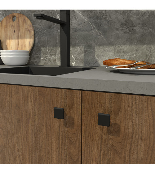 NOX black furniture knob designer handle