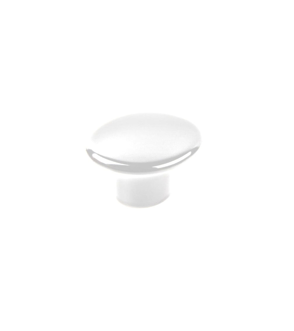 MILAN white furniture knob designer handle