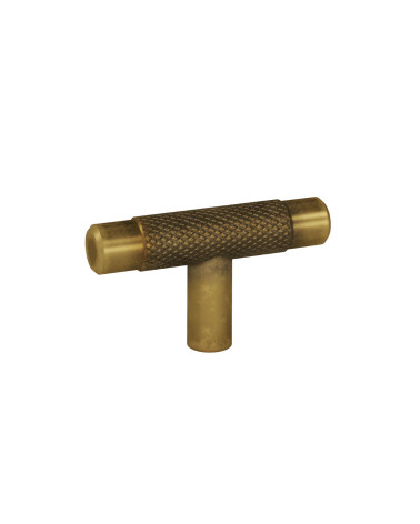 VENDÉ T-bar matt antique patina furniture knob designer handle