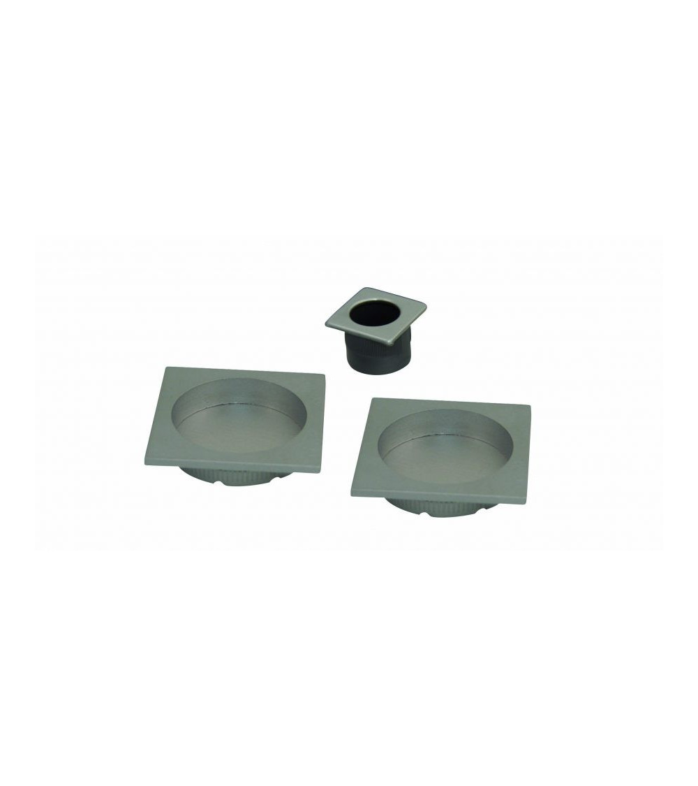 Brushed chrome sliding door handle design handle
