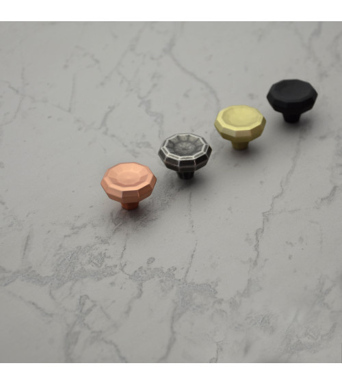 CAMPANA anthracite furniture knob design handle