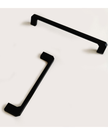 CAMPANA black furniture handle designer handle top view