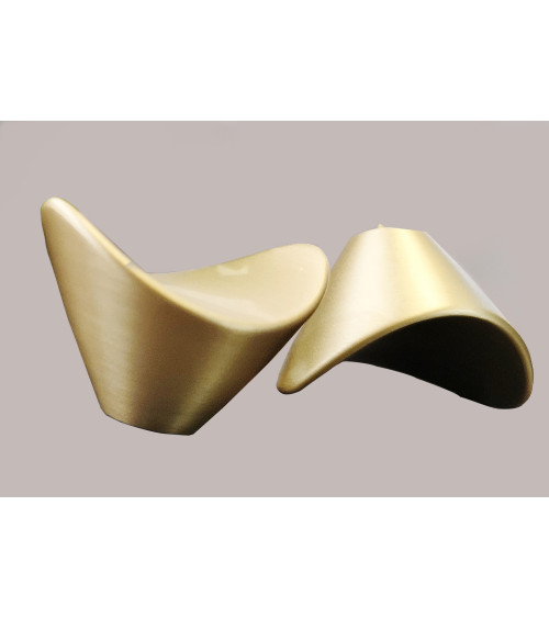 Matt gold DIUNA furniture knob designer handle