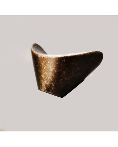 DIUNA old silver furniture knob design side view