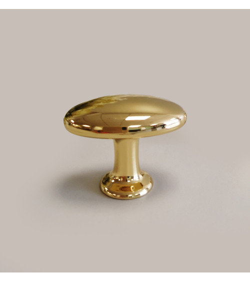 NAPOLI polished gold furniture knob designer handle