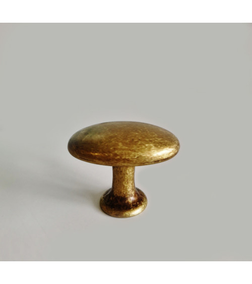NAPOLI patina on brass furniture knob designer handle