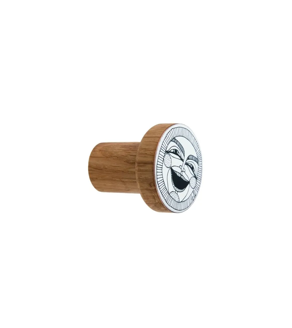 copy of Alphabet enamelled wood wall hook