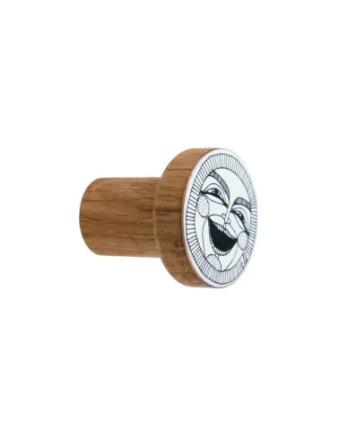 copy of Alphabet enamelled wood wall hook